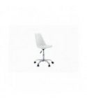 BU8026 - Fauteuil de bureau en polypropylène et simili - Blanc