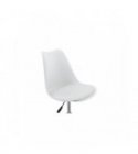 BU8026 - Fauteuil de bureau en polypropylène et simili - Blanc