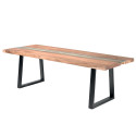 Table ZETTA 2m40 en suar massif - CASITA