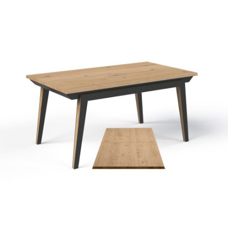 Table rectangle en 160x90 Chêne massif - DETROIT