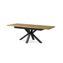 Table rectangle en 160x90 Chêne massif - DUNE - plateau droit