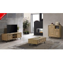 Meuble TV Hifi 2 portes longueur 163 cm - LAGON