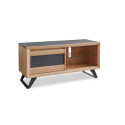Meuble TV-Hifi 1 porte bois Delta
