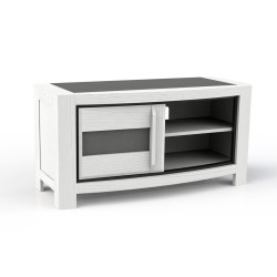 Meuble TV Hifi 1 porte Tolede Girardeau