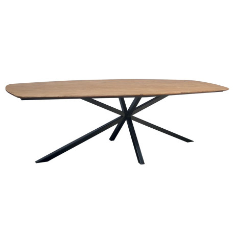 Table de salle à manger BAHIA en teck massif - Casita