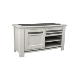 Meuble TV Hifi 1 porte 1 tiroir MALAGA Girardeau