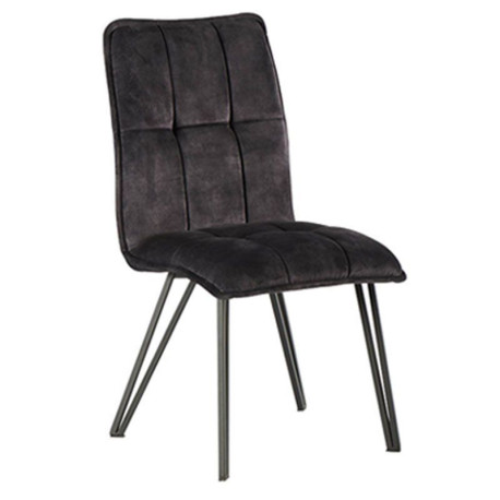 chaises VENUS avec pieds métal noir Casita