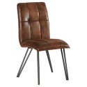 chaises VENUS avec pieds métal noir Casita