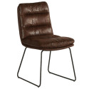 chaises rembourrée grise Moody Casita