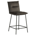 chaises îlot tissu gris Casita