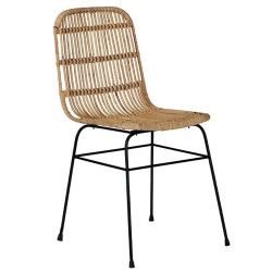 chaises rotin Casita
