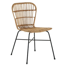 chaises rotin Casita
