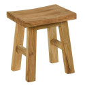 Tabouret en teck massif Casita