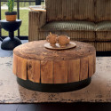  Table basse ronde Casita