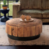  Table basse ronde Casita