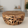Table basse ronde racine Casita