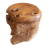 Tabouret rond racine de teck 40cm Farmer Casita