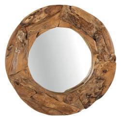 Miroir ROND BOIS CASITAT