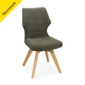 CONCEPT CHAISES "JULIETTE" Pieds bois ou métal - 6 couleurs - Option accoudoirs - Option pivotant Girardeau